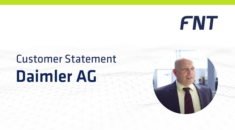 Customer Statement Daimler AG | FNT Software